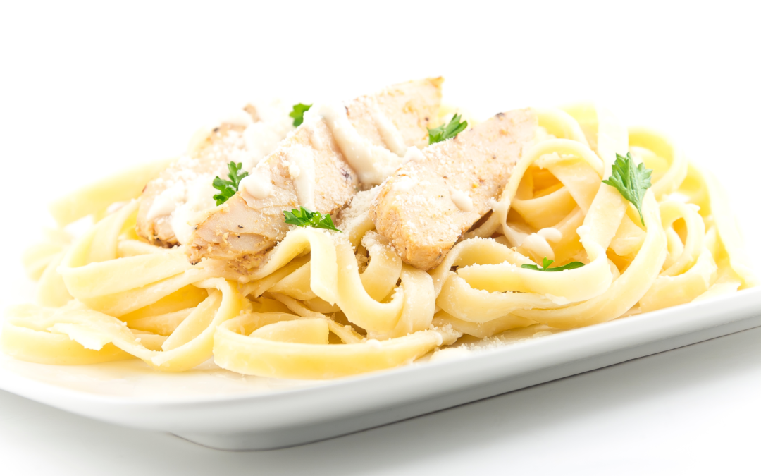Alfredo with Pan Fried Chicken