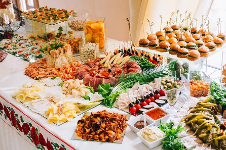 Catering table